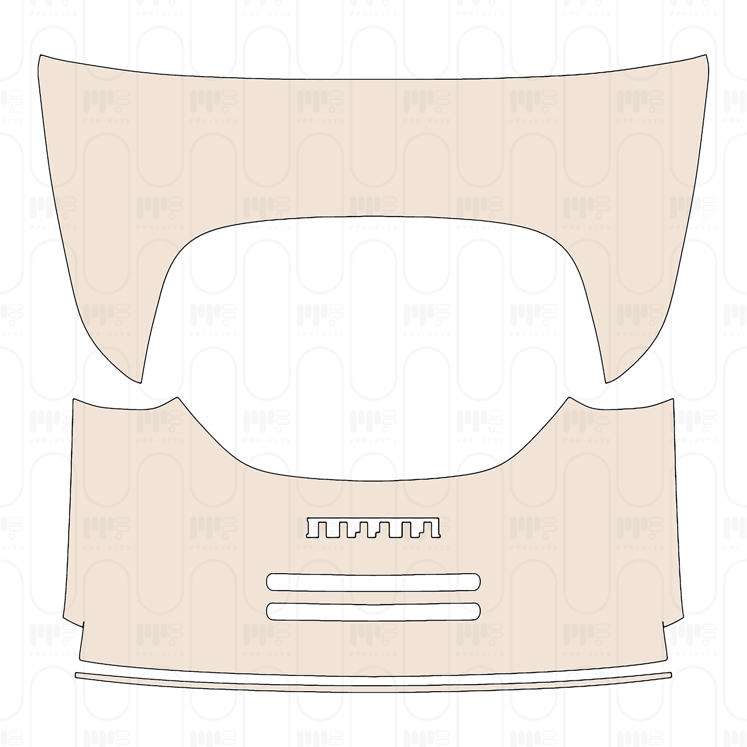Trunk Lid with "A6" & "quattro" Emblems