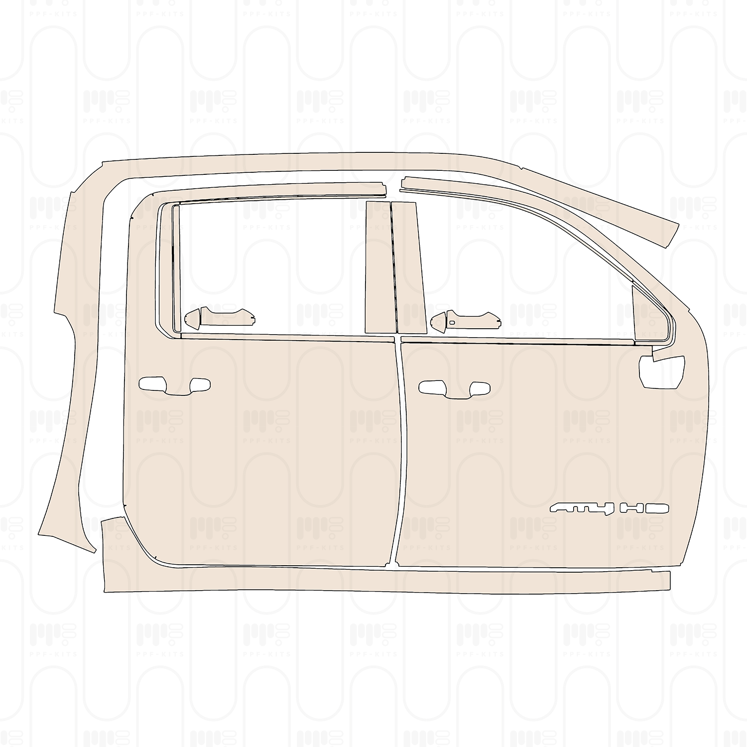 Trunk Lid with "SQ5" Emblem