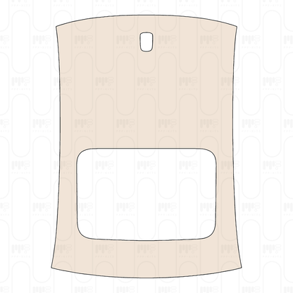 Roof without sunroof