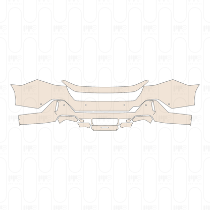 Door Handle+Door Handle Insert for Right Hand Drive