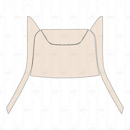 Trunk Lid with "MAVERICK" & "HYBRID" Emblems