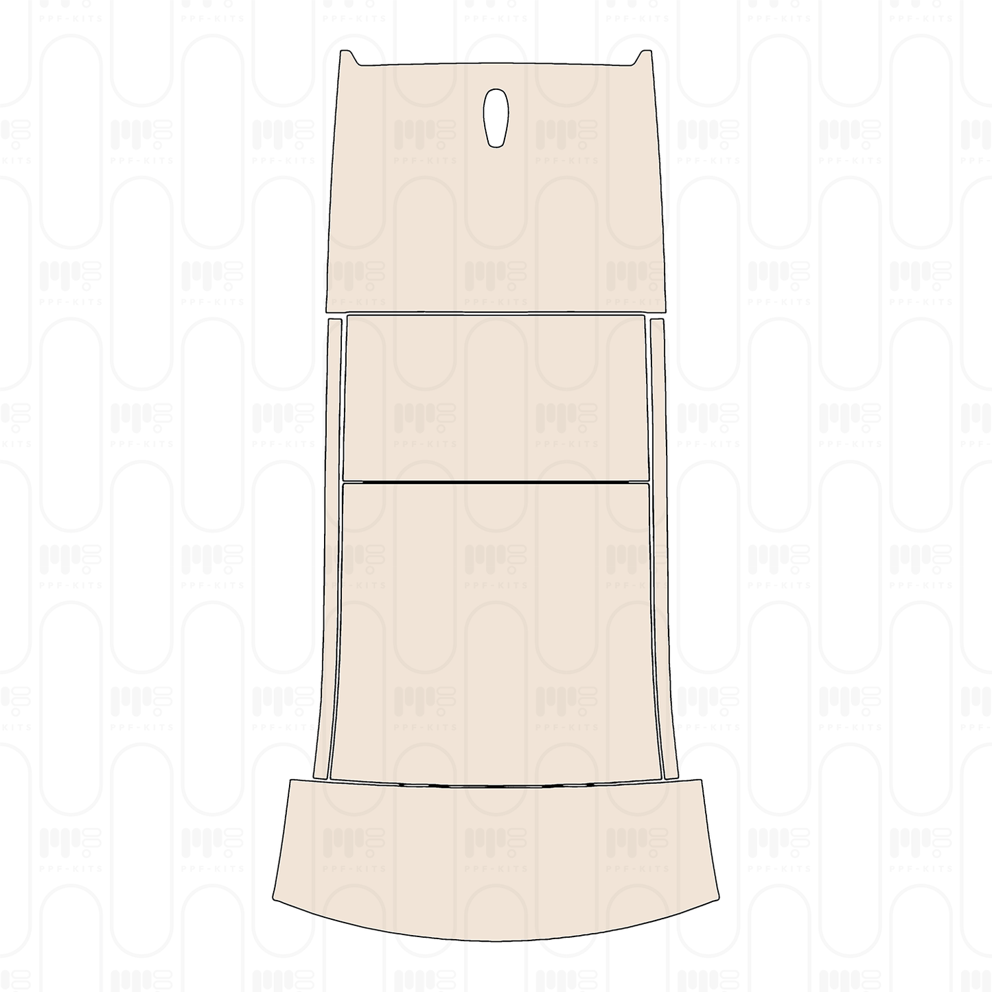 (left) Door+Side Skirt+Rear Fender with"DENALI" Emblem on Door