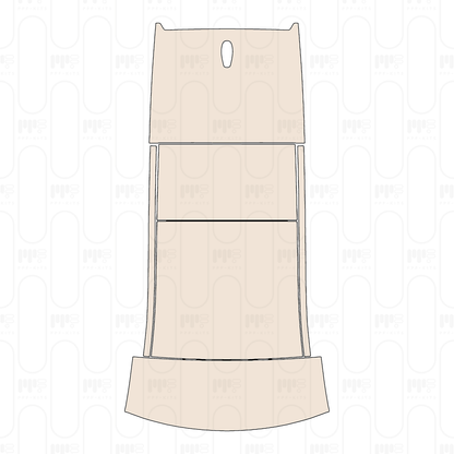 (left) Door+Side Skirt+Rear Fender with"DENALI" Emblem on Door