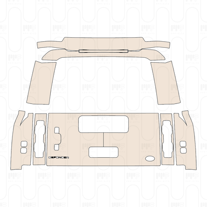 Trunk Lid with "DeFender" Emblem