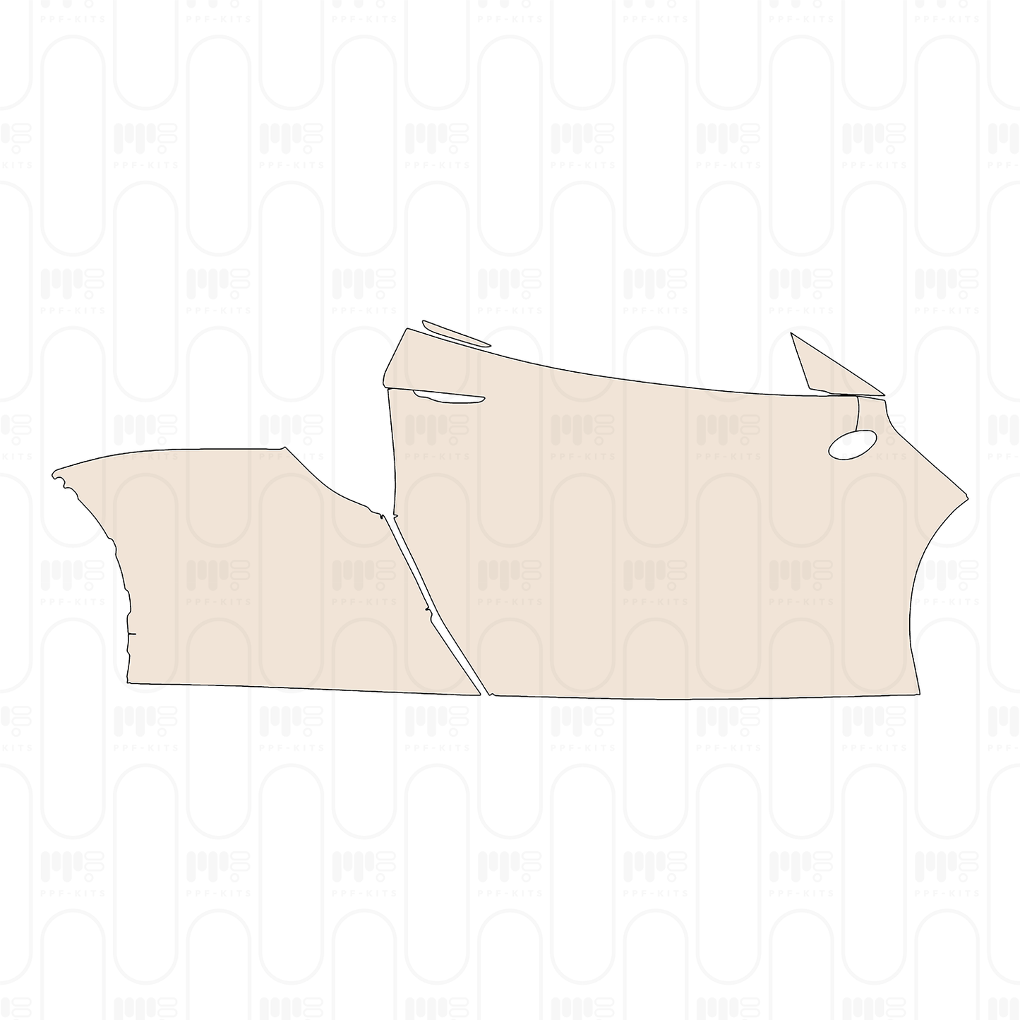 (right)Door+Rear Fender