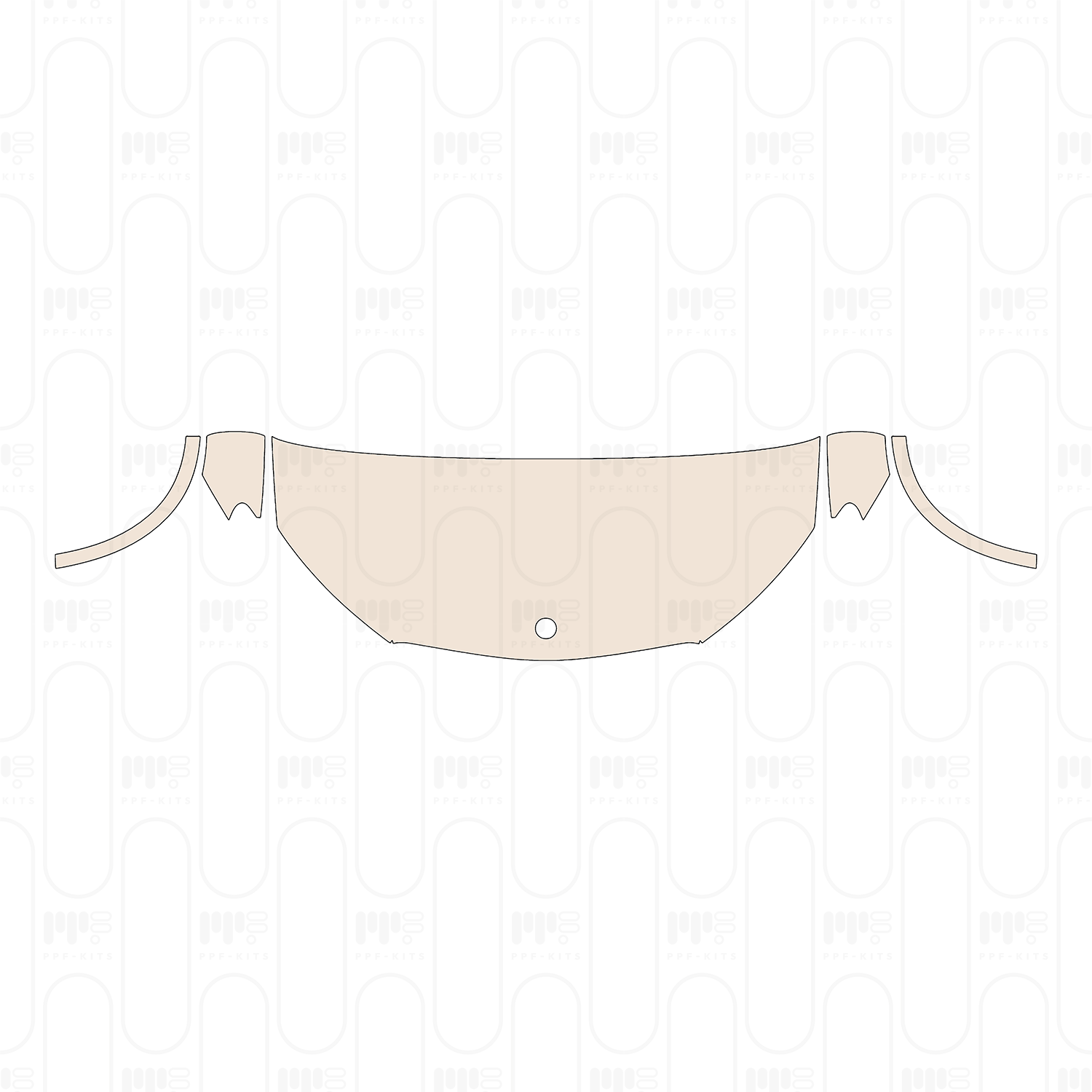Trunk Lid with "KIA" & "EV5" & "Yueda Kia" Emblems