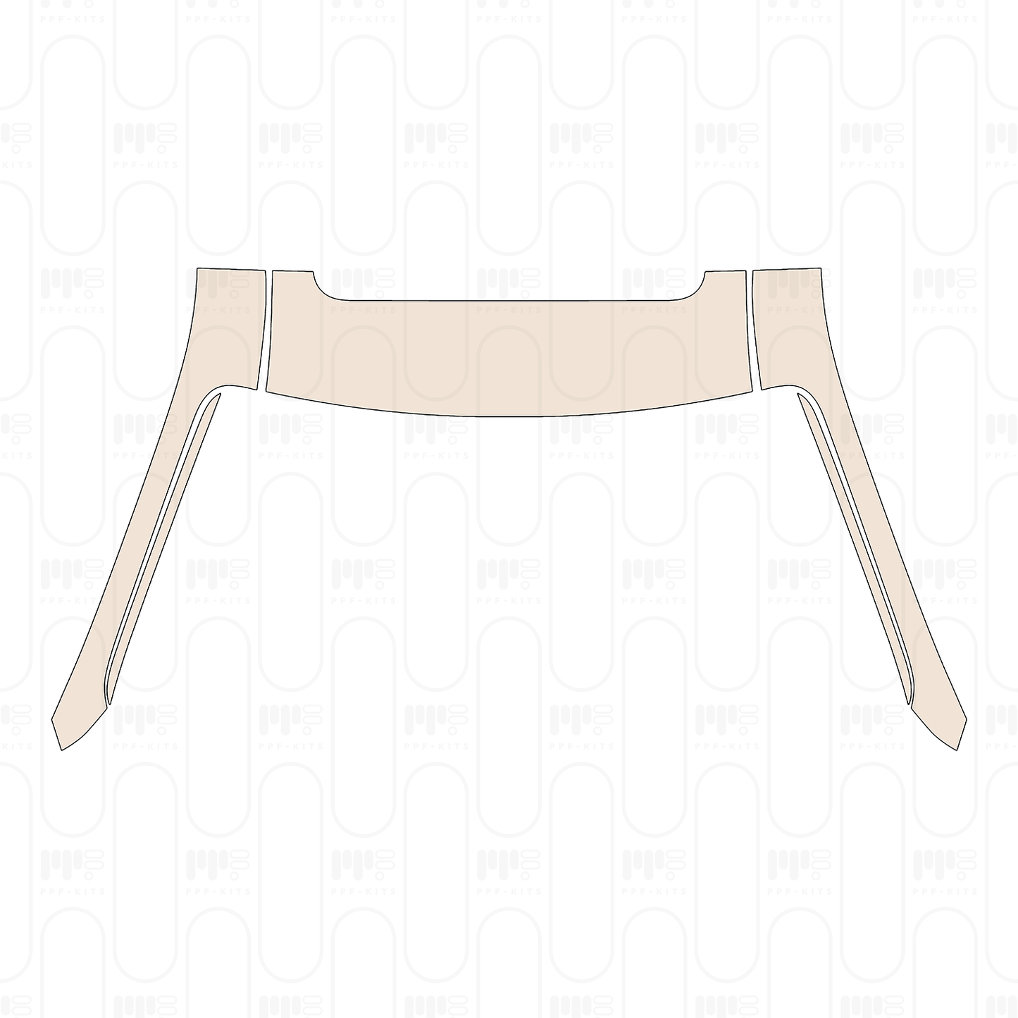 Roof without sunroof