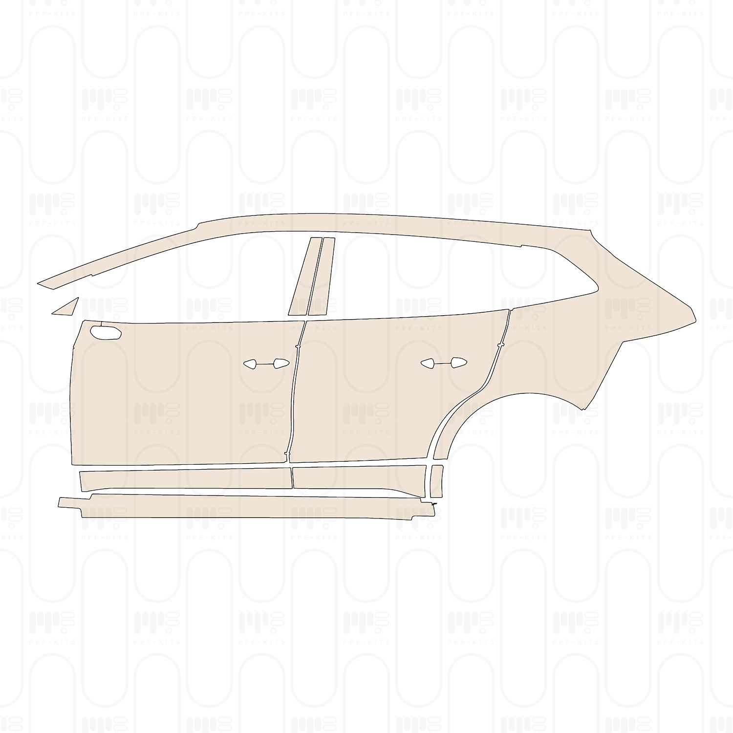 Door Handle Inserts