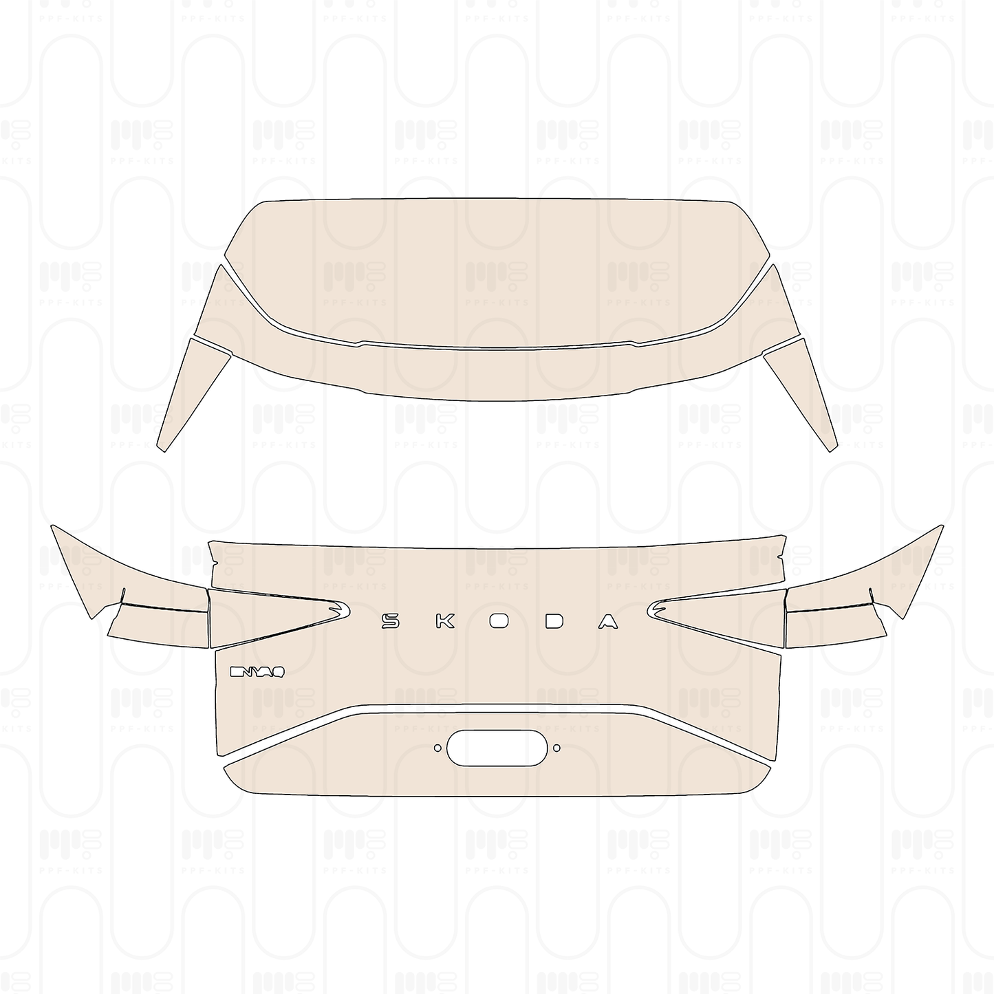 A-Pillar+Roof (front) without sunroof