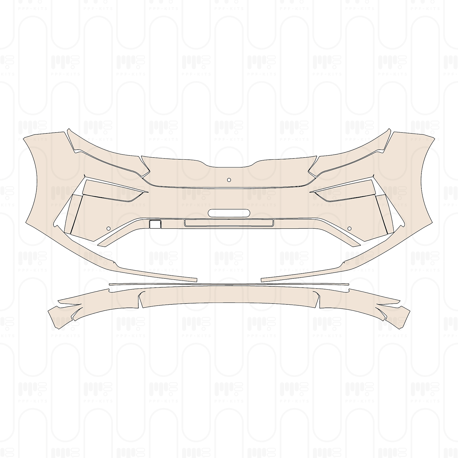 A-Pillar+Roof (front) with Panoramic Sunroof