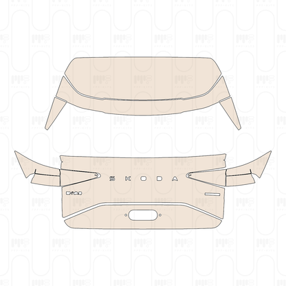 Roof without sunroof