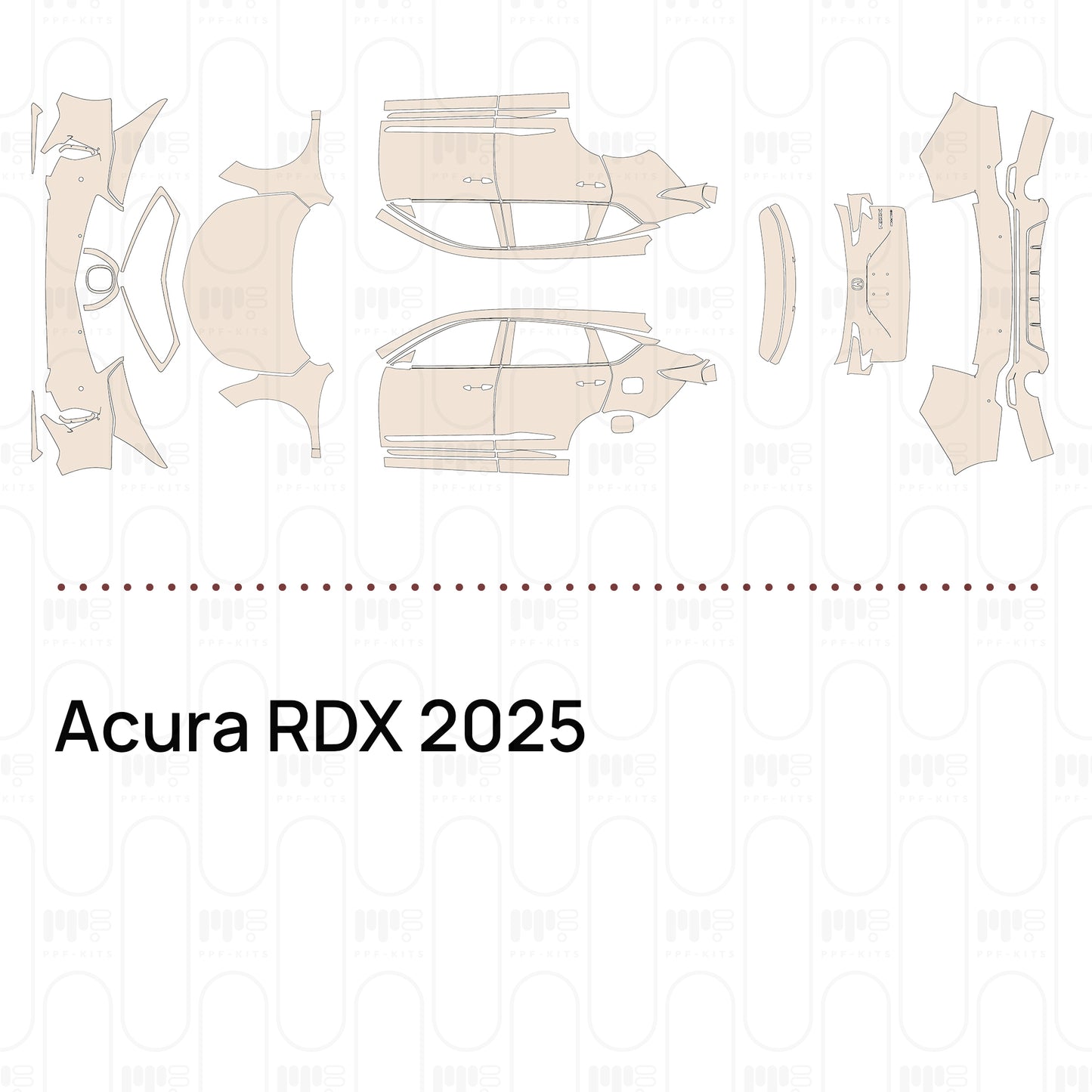 Bumper+Headlamp with 4 PDC (Parking Sensors)