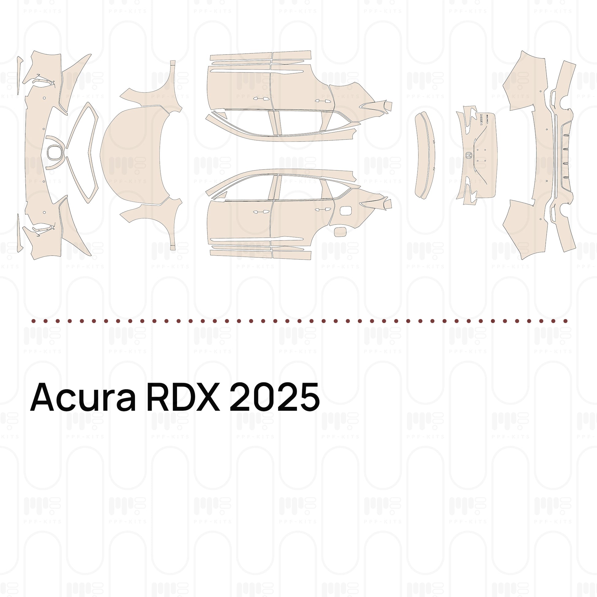 Bumper+Headlamp with 4 PDC (Parking Sensors)