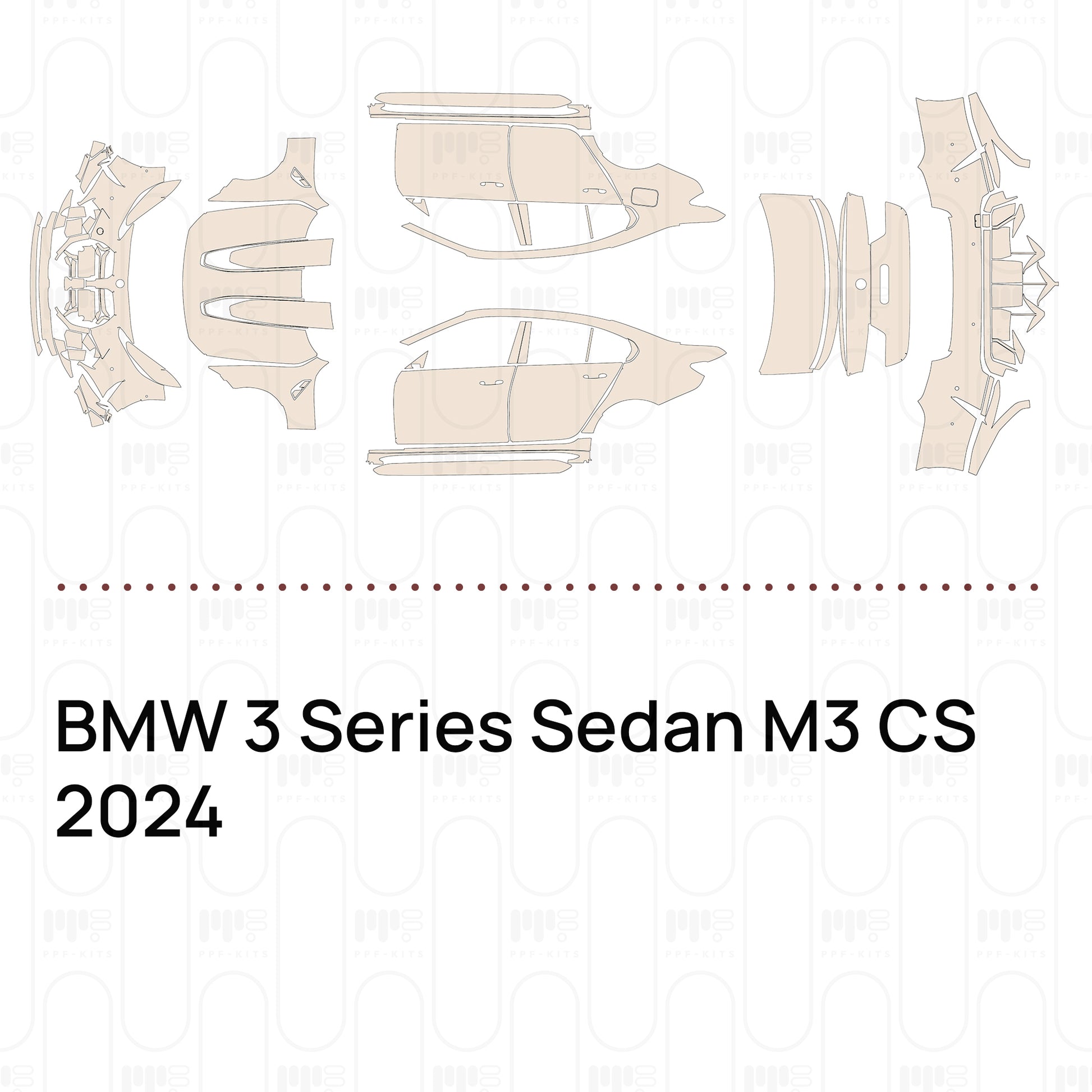 Bumper+Headlamp with 4 PDC (Parking Sensors), without front Camera