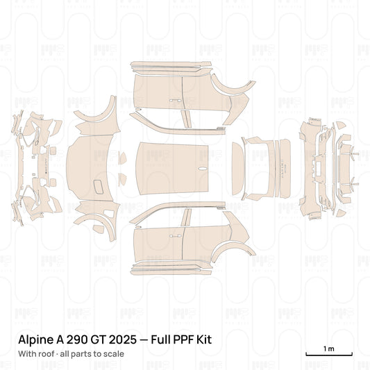 With roof / PPF-Kits PK-G2