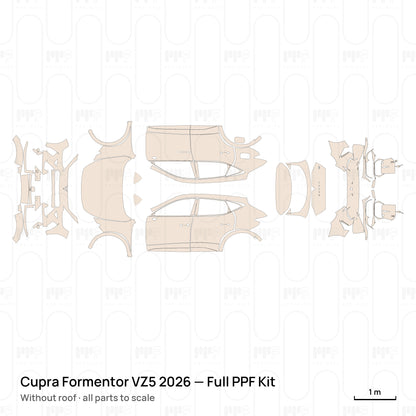 Without roof / PPF-Kits PK-G2