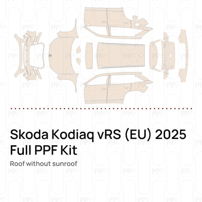 Roof without sunroof / PPF-Kits PK-G2