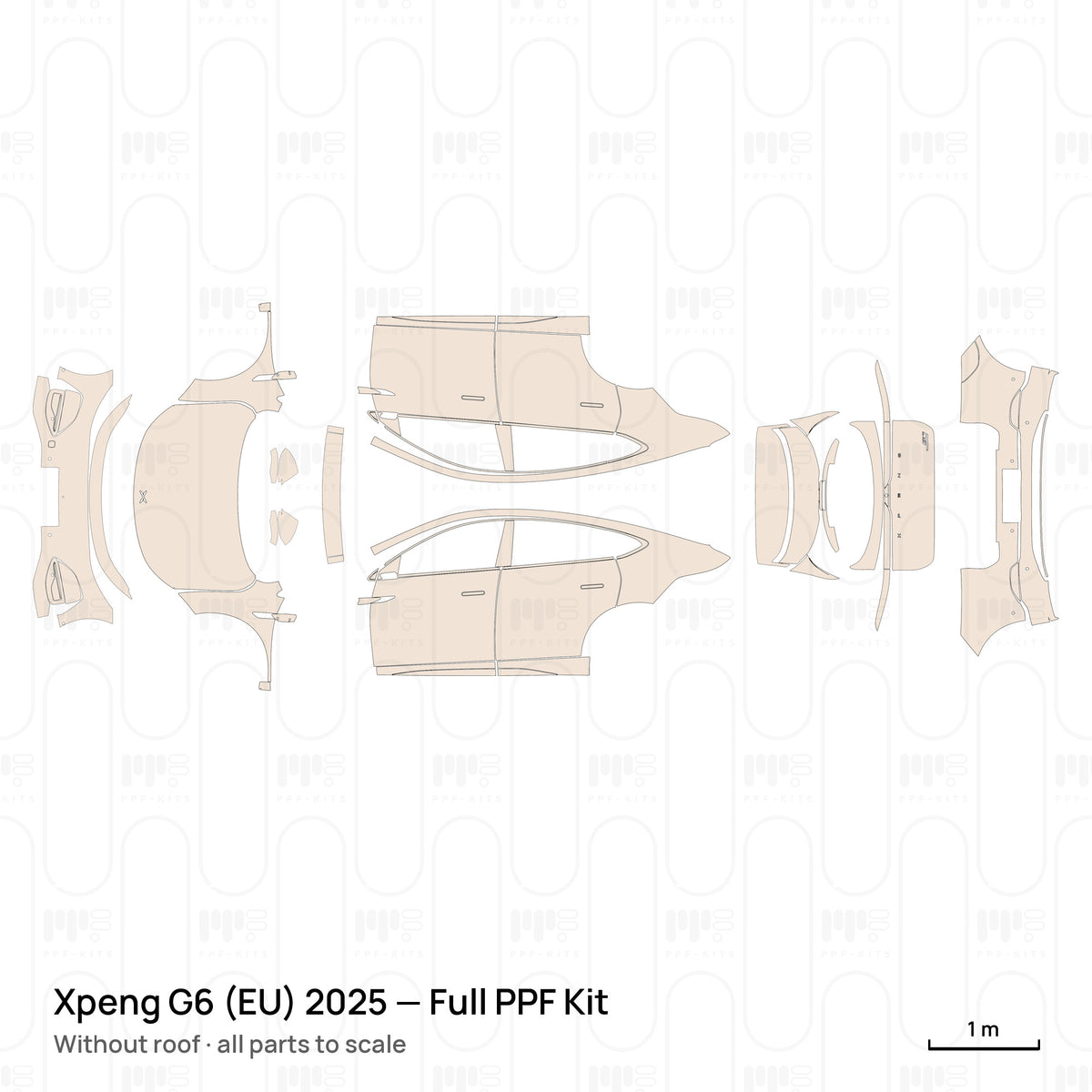 Without roof / PPF-Kits PK-G2