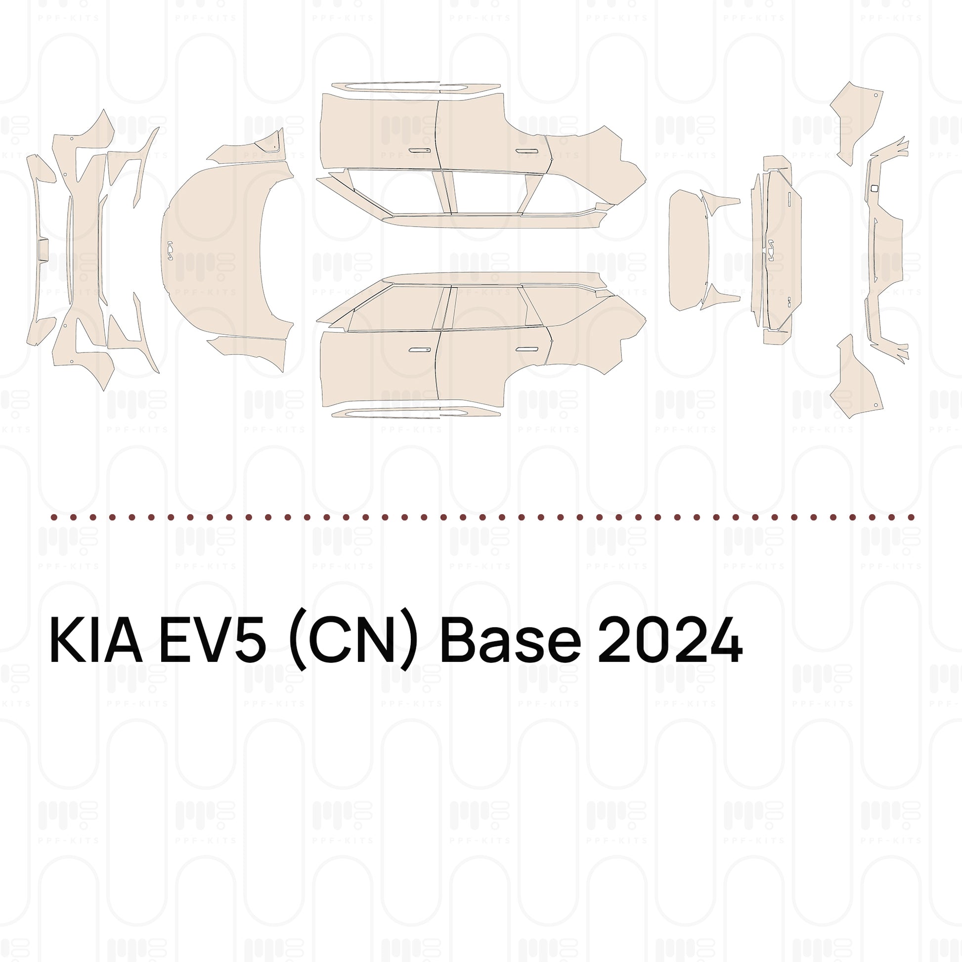 Bumper+Headlamp with 4 PDC (Parking Sensors)