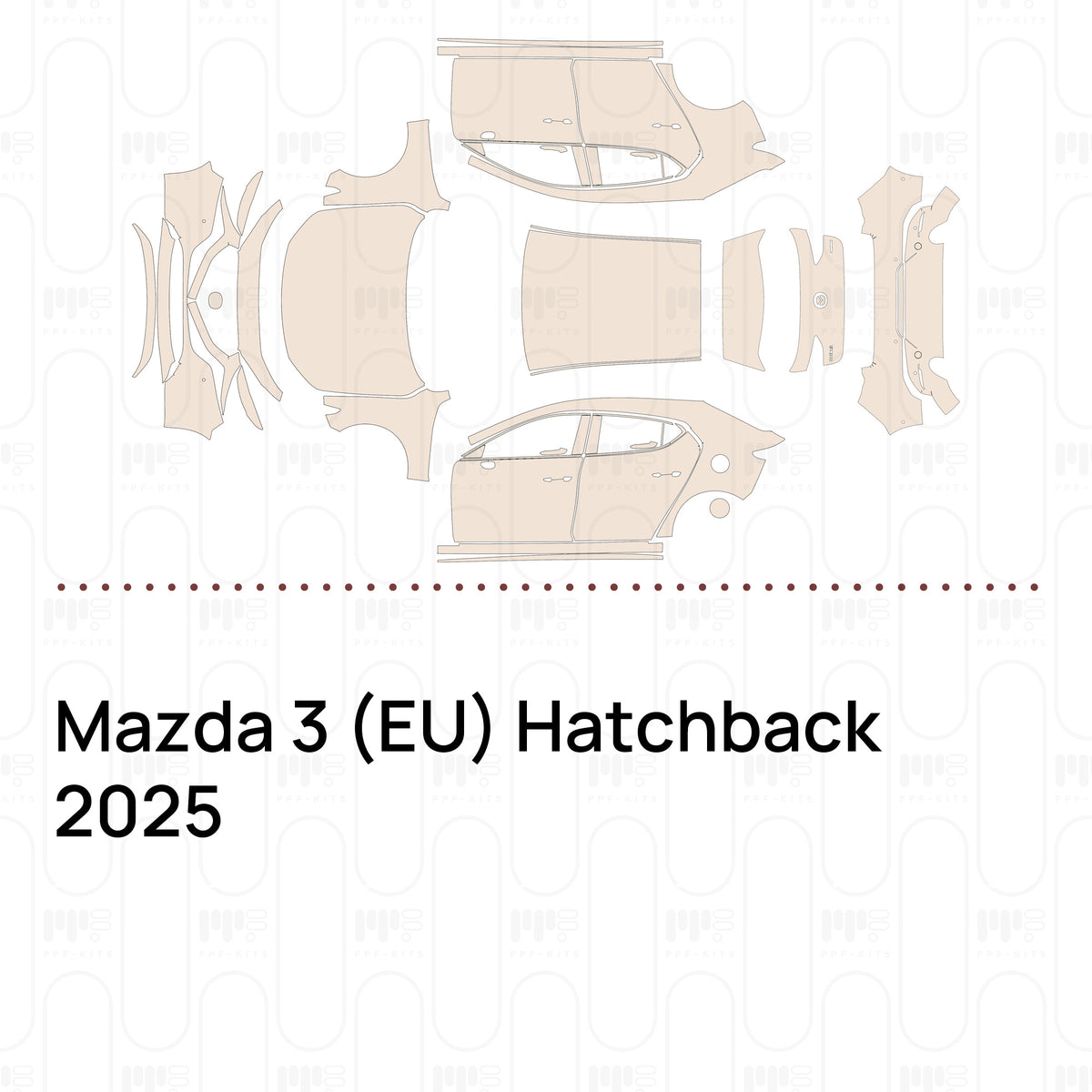 Bumper with 2 PDC (Parking Sensors)