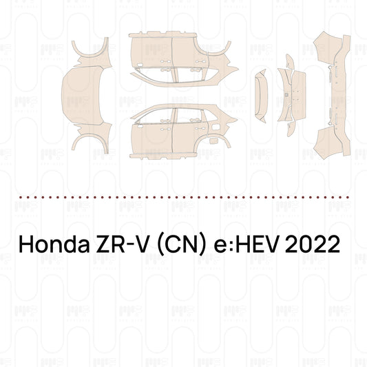 Pre-Cut PPF Honda ZR-V (CN) e:HEV 2022