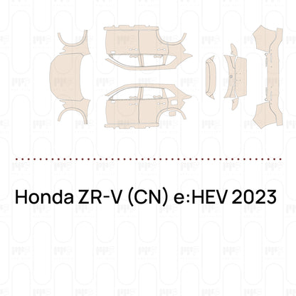 Pre-Cut PPF Honda ZR-V (CN) e:HEV 2023