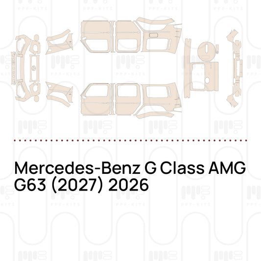 Mercedes-Benz G Class AMG G63 (2027) 2026 – Pellicola protettiva PPF pretagliata