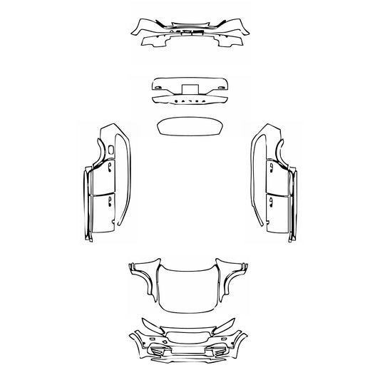 Pre-Cut PPF Volvo V90  Cross Country 2020 - PPF-Kits