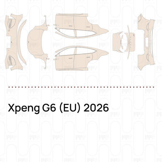 Pre-Cut PPF Xpeng G6 (EU) 2026