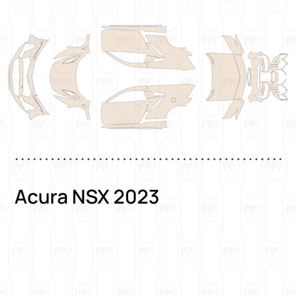 Pre-Cut PPF Acura NSX 2023