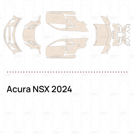 Pre-Cut PPF Acura NSX 2024