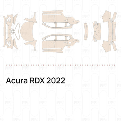 Pre-Cut PPF Acura RDX 2022
