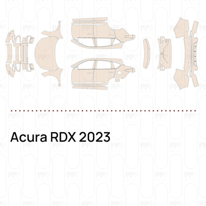 Pre-Cut PPF Acura RDX 2023