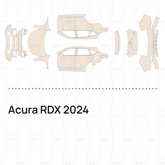 Pre-Cut PPF Acura RDX 2024