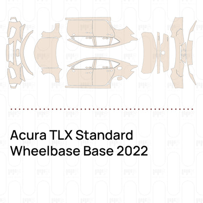 Pre-Cut PPF Acura TLX Standard Wheelbase Base 2022