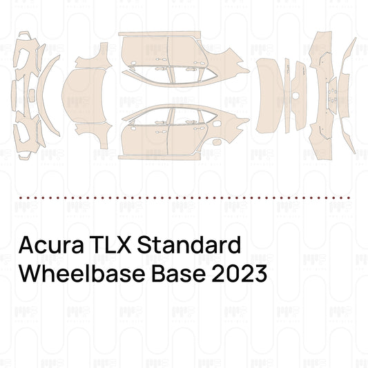 Pre-Cut PPF Acura TLX Standard Wheelbase Base 2023