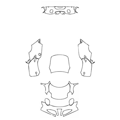 Pre-Cut PPF Alfa Romeo 4C Coupe 2015 - PPF-Kits