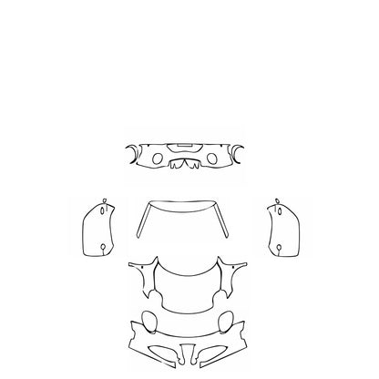 Pre-Cut PPF Alfa Romeo 4C Spider 2016 - PPF-Kits