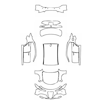 Pre-Cut PPF Alfa Romeo Giulia Base 2020 - PPF-Kits