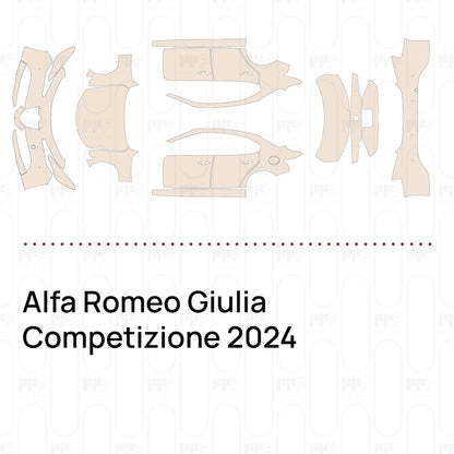 Pre-Cut PPF Alfa Romeo Giulia Competizione 2024
