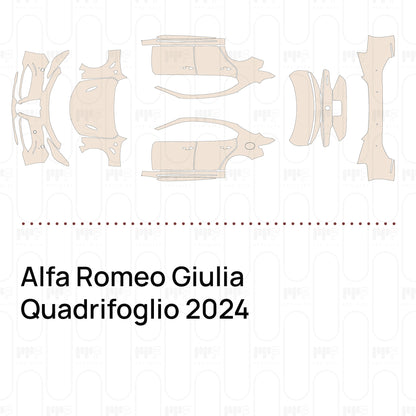Pre-Cut PPF Alfa Romeo Giulia Quadrifoglio 2024