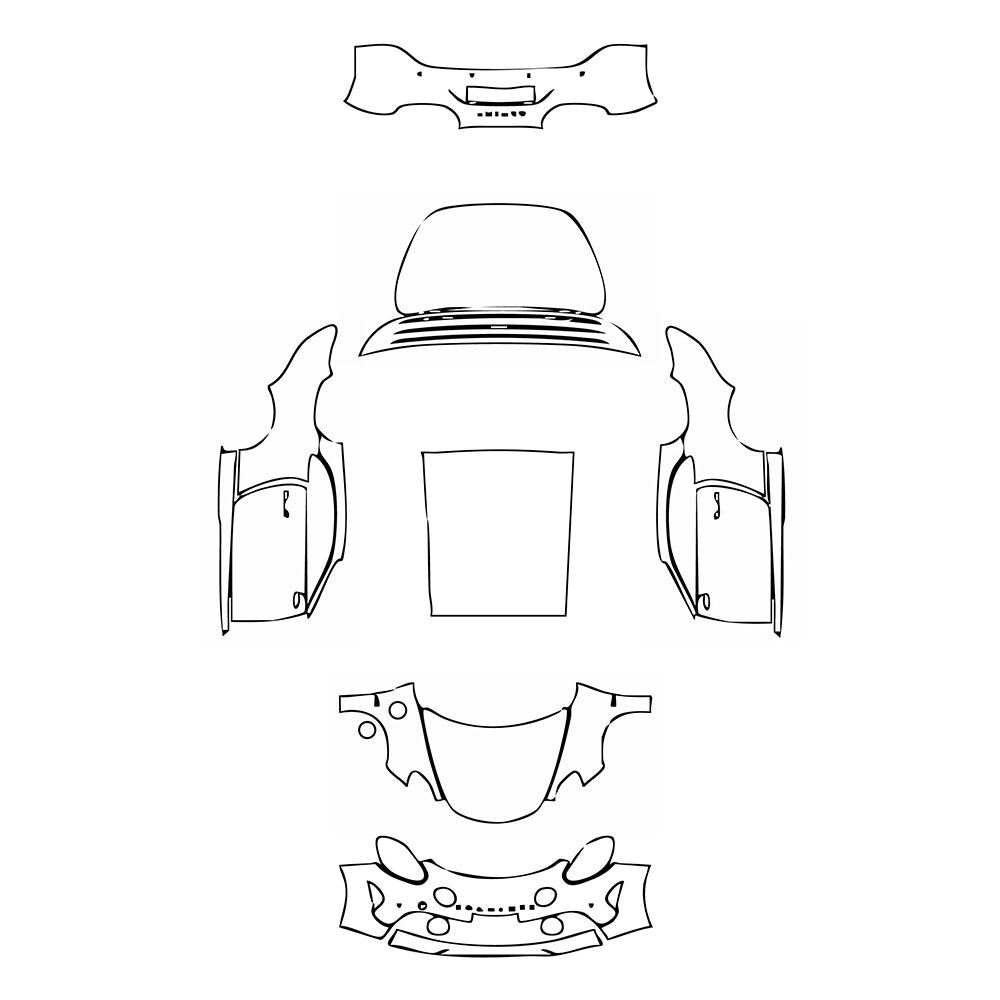 Pre-Cut PPF Alpine A 110 GT 2019 - PPF-Kits