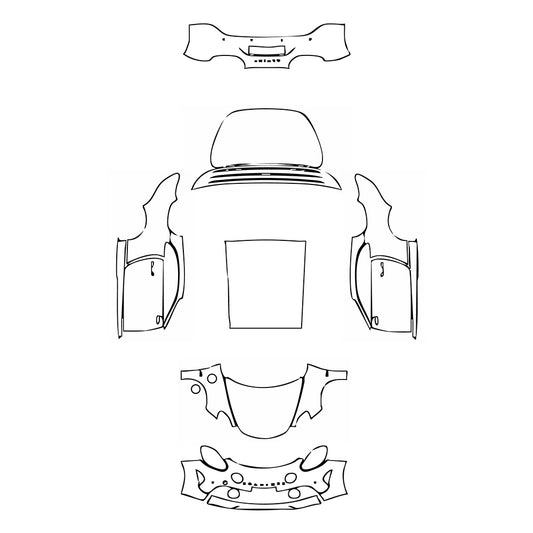 Pre-Cut PPF Alpine A 110 GT 2019 - PPF-Kits