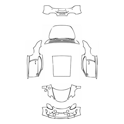 Pre-Cut PPF Alpine A 110 GT 2020 - PPF-Kits