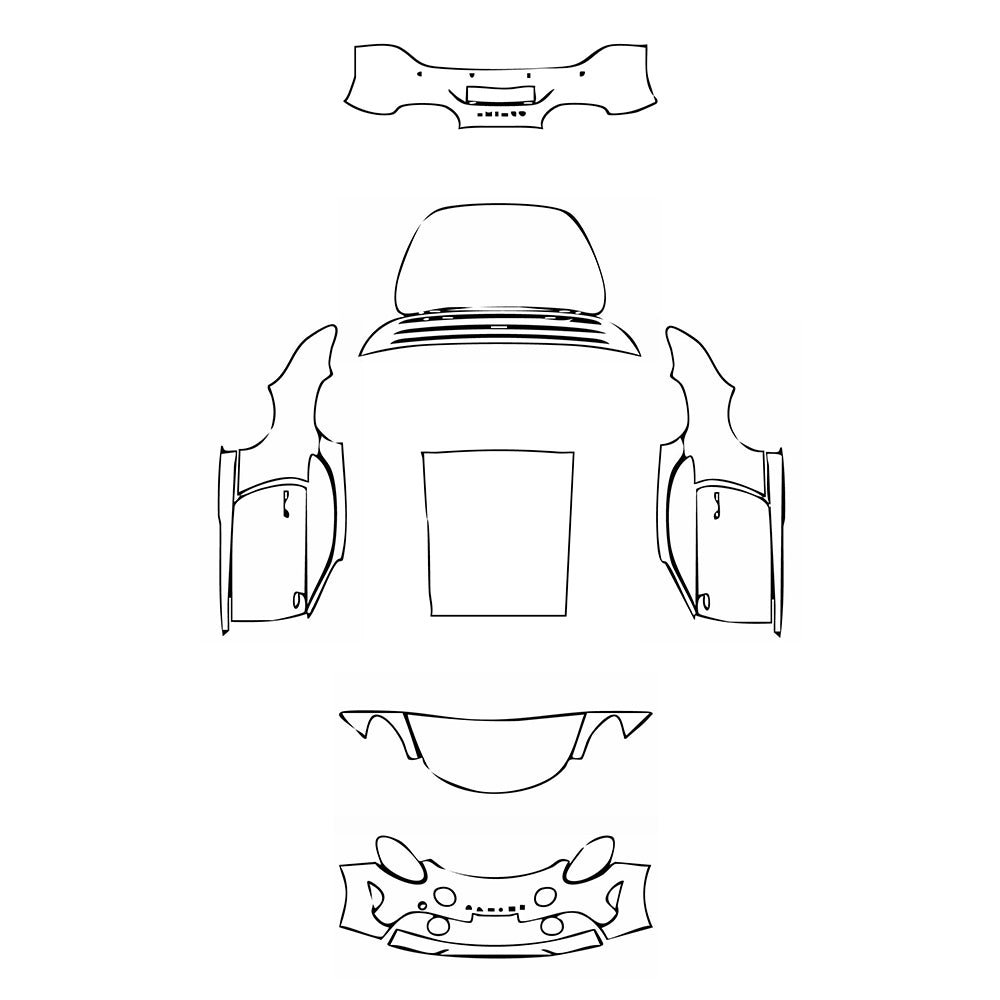 Pre-Cut PPF Alpine A 110 S 2019 - PPF-Kits