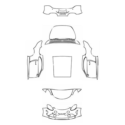 Pre-Cut PPF Alpine A 110 S 2021 - PPF-Kits