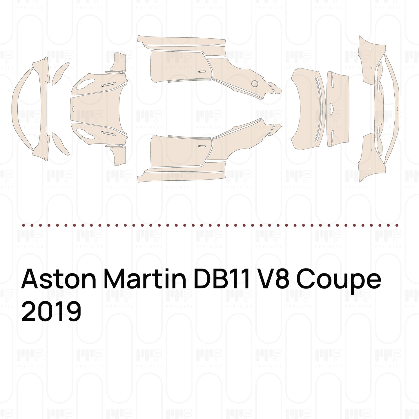 Pre-Cut PPF Aston Martin DB11 V8 Coupe 2019