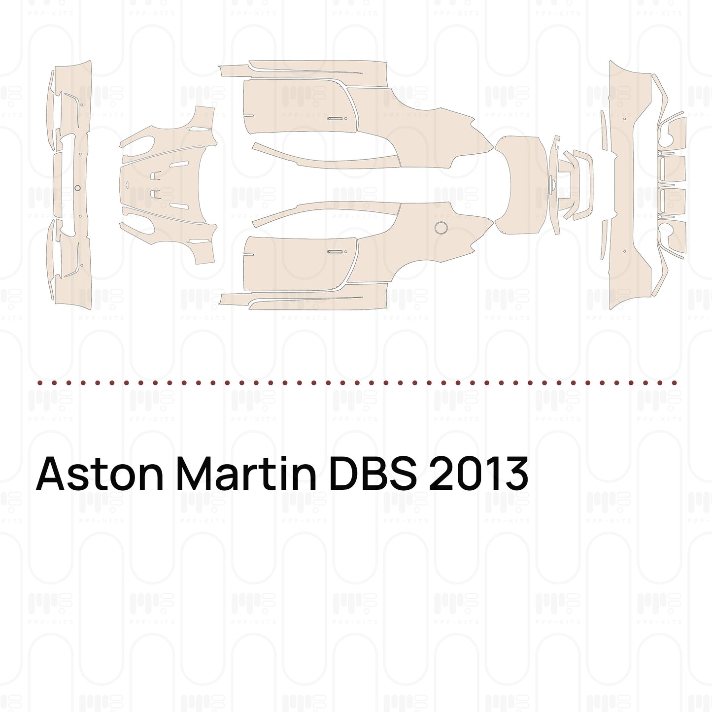 Pre-Cut PPF Aston Martin DBS 2013