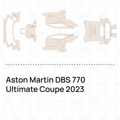 Pre-Cut PPF Aston Martin DBS 770 Ultimate Coupe 2023