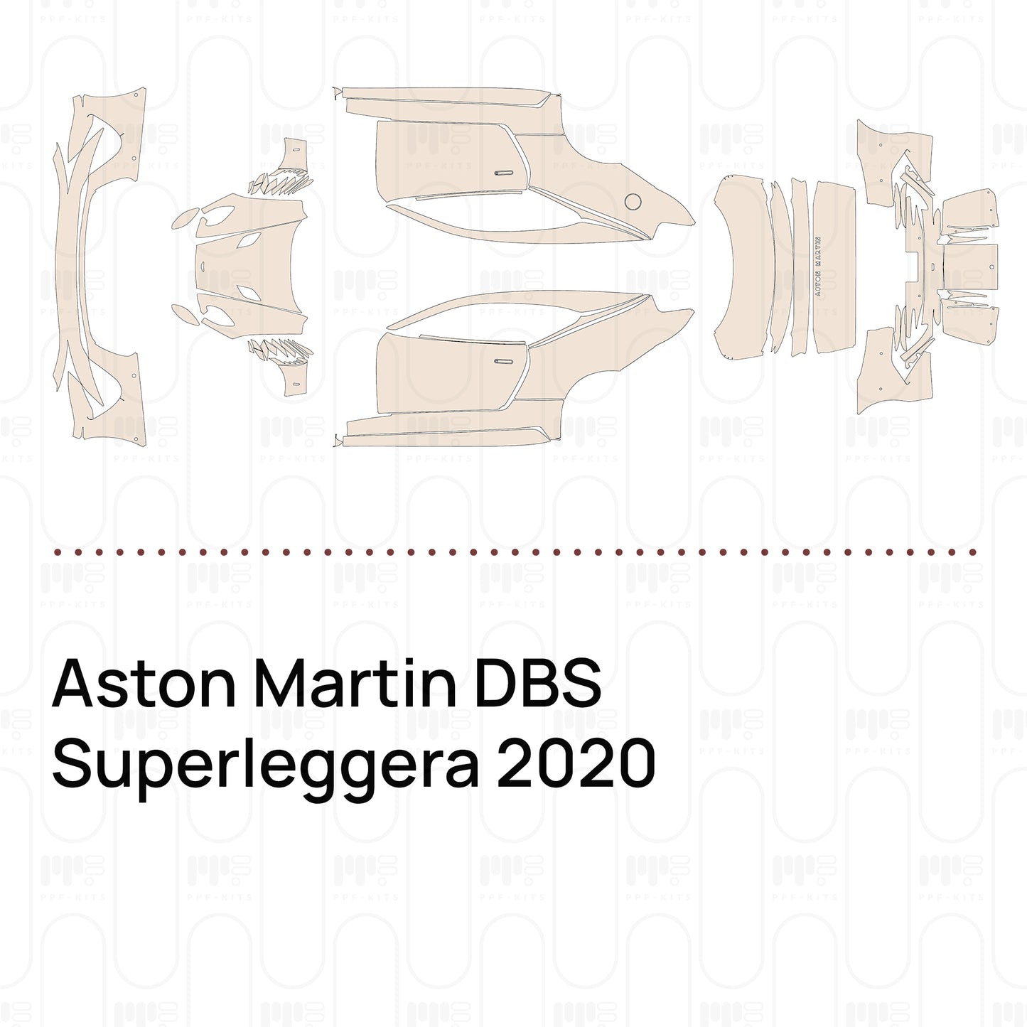 Pre-Cut PPF Aston Martin DBS Superleggera 2020